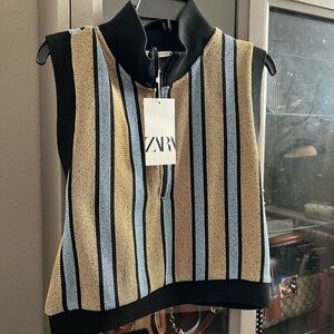 Zara sweater vest